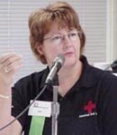 Heartland Chapter volunteer Robin Zagurski